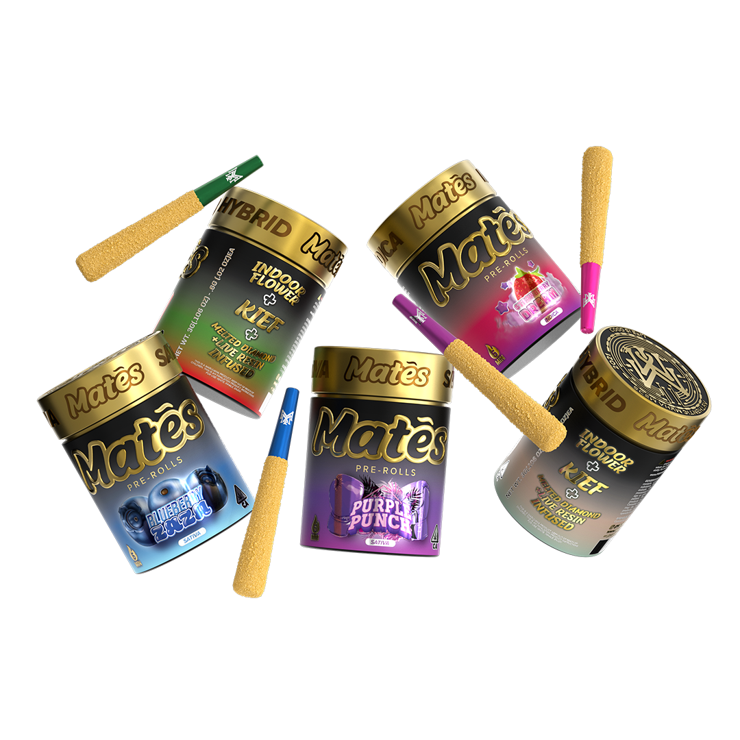 muha mates, muha meds mates, mates pre rolls, muha mates pre rolls, muha pre rolls, infused mini joint, infused mini joints, muha meds flavors, muha meds thc percentage, muhas flavors,