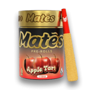 Apple Tart mates, muha mates, muha meds mates, mates pre rolls, muha mates pre rolls, muha pre rolls, infused mini joint, infused mini joints, muha meds flavors, muha meds thc percentage, muhas flavors,