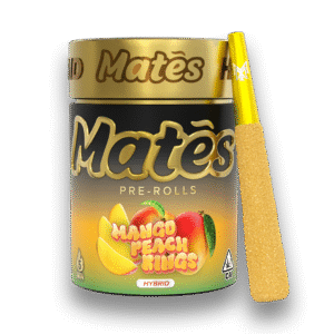 Mango Peach Rings mates, muha mates, muha meds mates, mates pre rolls, muha mates pre rolls, muha pre rolls, infused mini joint, infused mini joints, muha meds flavors, muha meds thc percentage, muhas flavors,