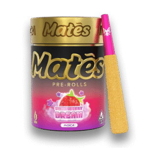 Strawberry Dream mates, muha mates, muha meds mates, mates pre rolls, muha mates pre rolls, muha pre rolls, infused mini joint, infused mini joints, muha meds flavors, muha meds thc percentage, muhas flavors,