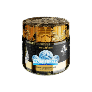 Brain Freeze muha meds flower, muha meds flower, muha meds thca, muha meds 3.5, muha meds indica, indica flower black,