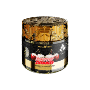 Frosted Cherries muha meds flower, muha meds flower, muha meds thca, muha meds 3.5, muha meds indica, indica flower black,