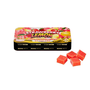 Strawberry Lemon,, muha meds edibles, muha meds gummies, muha edibles, muha gummies, muha med gummies,