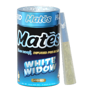 White Widow mates, muha mates, muha meds mates, mates pre rolls, muha mates pre rolls, muha pre rolls, infused mini joint, infused mini joints, muha meds flavors, muha meds thc percentage, muhas flavors,
